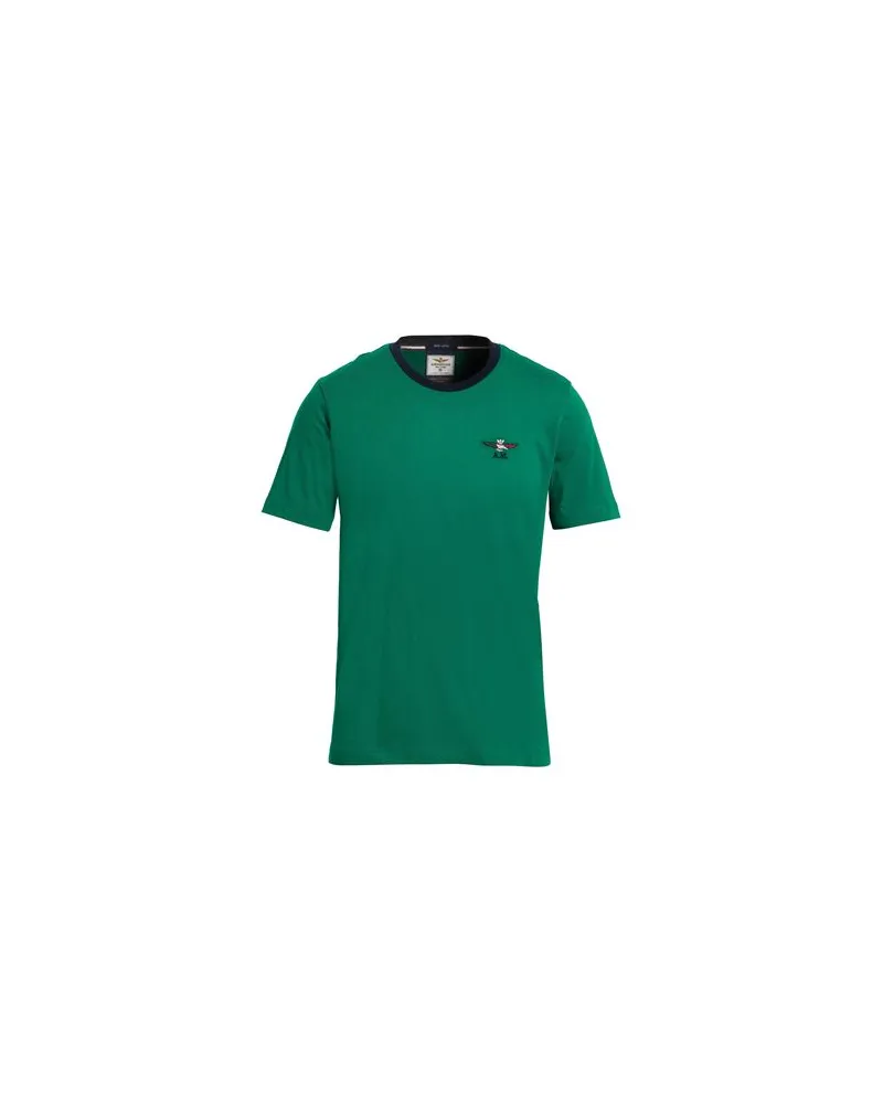 Aeronautica Militare TOPS - T-shirtsauf YOOX.COM Grün