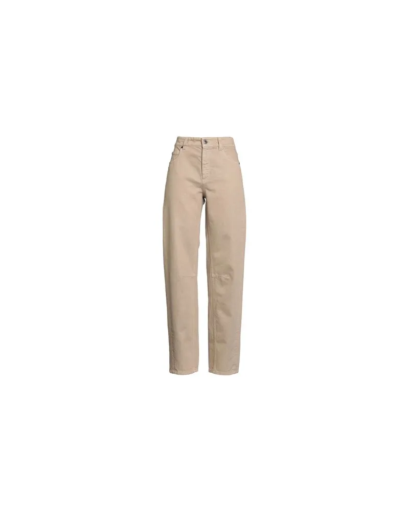 Brunello Cucinelli HOSEN & RÖCKE - Jeanshosenauf YOOX.COM Beige
