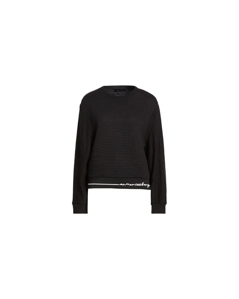 Armani Exchange TOPS - Sweatshirtsauf YOOX.COM Schwarz