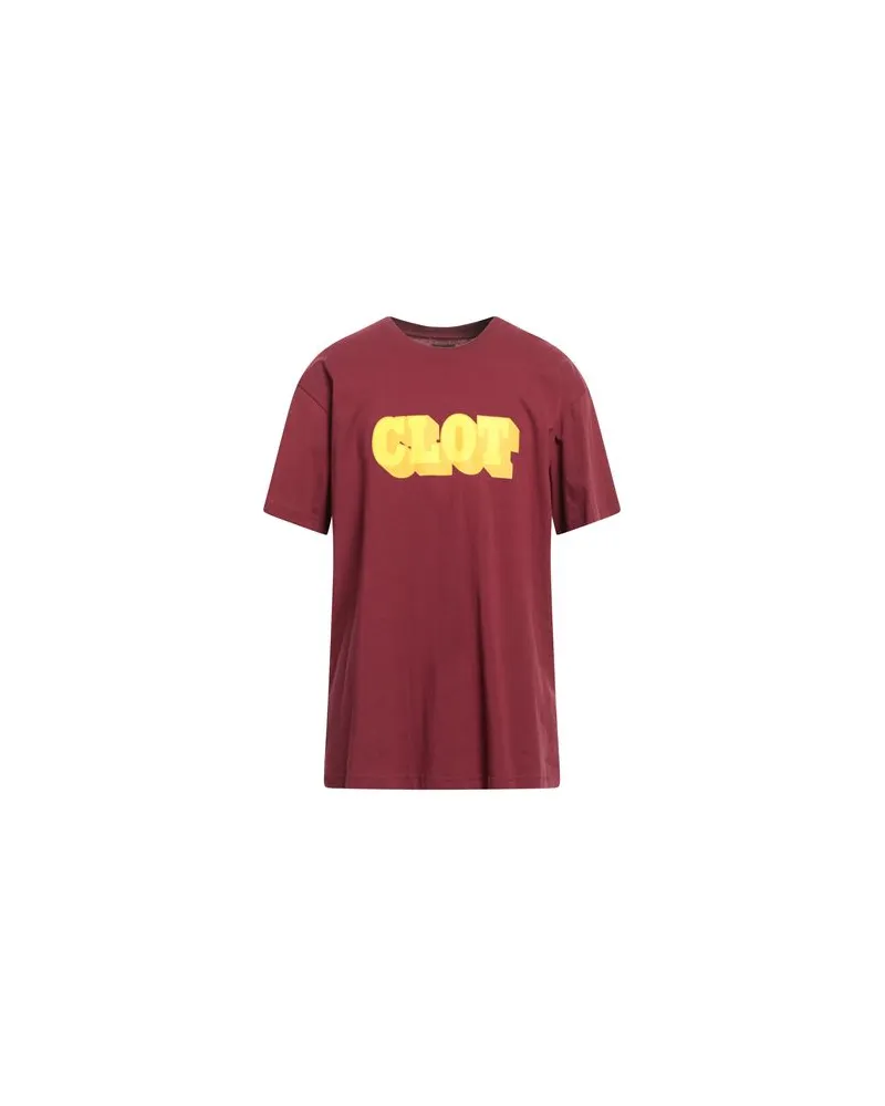 CLOT TOPS - T-shirtsauf YOOX.COM Bordeaux