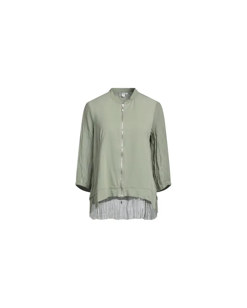 European Culture TOPS - Sweatshirtsauf YOOX.COM Salbeigrün