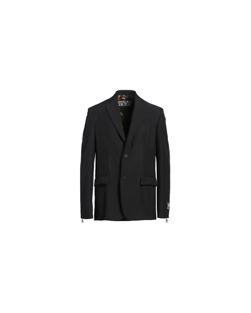Versace Jeans ANZÜGE und CO-ORDS - Blazersauf YOOX.COM Schwarz