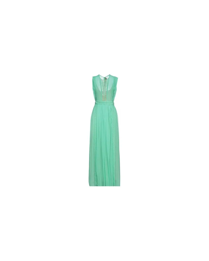 Simona Corsellini KLEIDER - Maxi-Kleiderauf YOOX.COM Säuregrün
