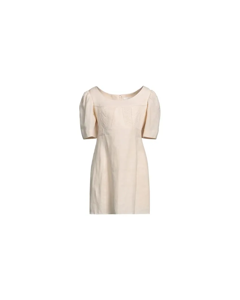 Chloé KLEIDER - Mini-Kleiderauf YOOX.COM Cremeweiß
