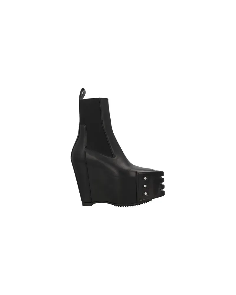 Rick Owens SCHUHE - Stiefelettenauf YOOX.COM Schwarz