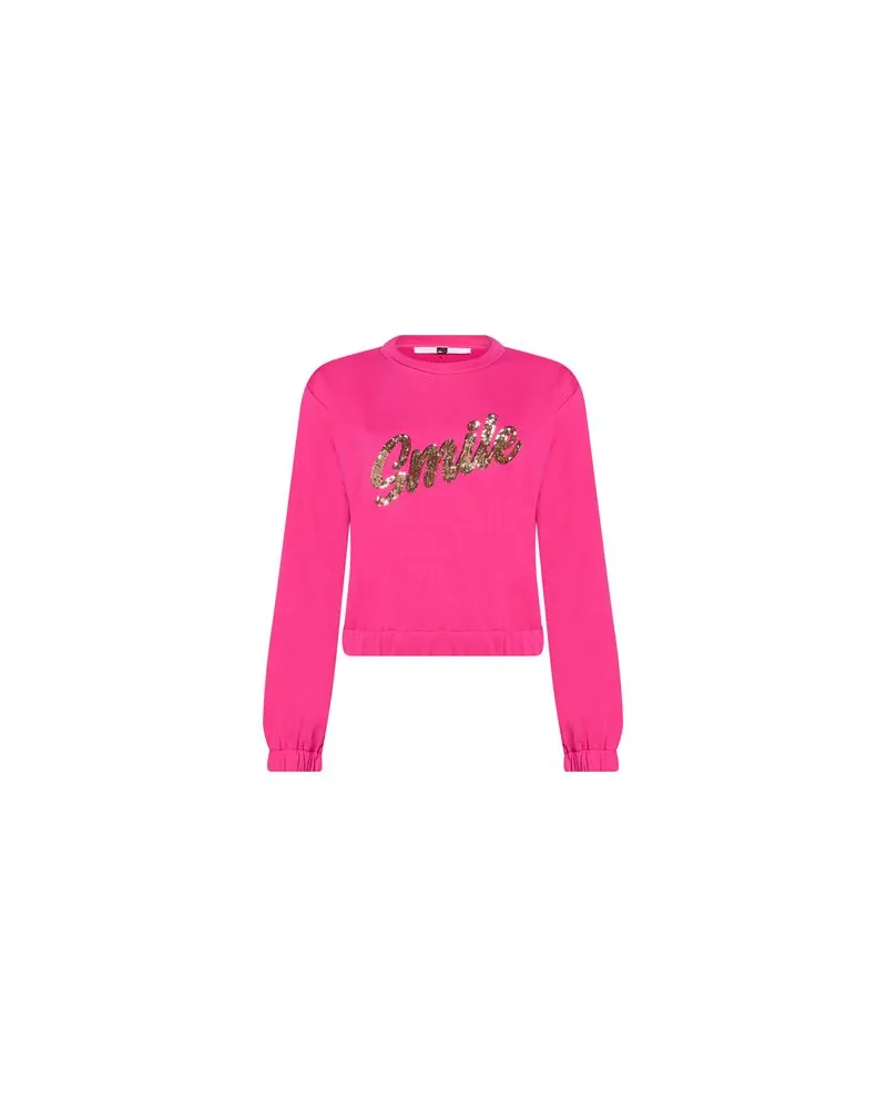 Sun68 TOPS - Sweatshirtsauf YOOX.COM Fuchsia