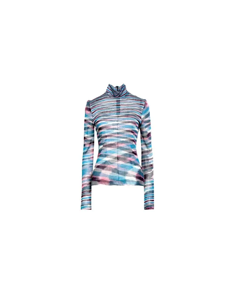 Missoni STRICKWAREN - Rollkragenpulloverauf YOOX.COM Azurblau