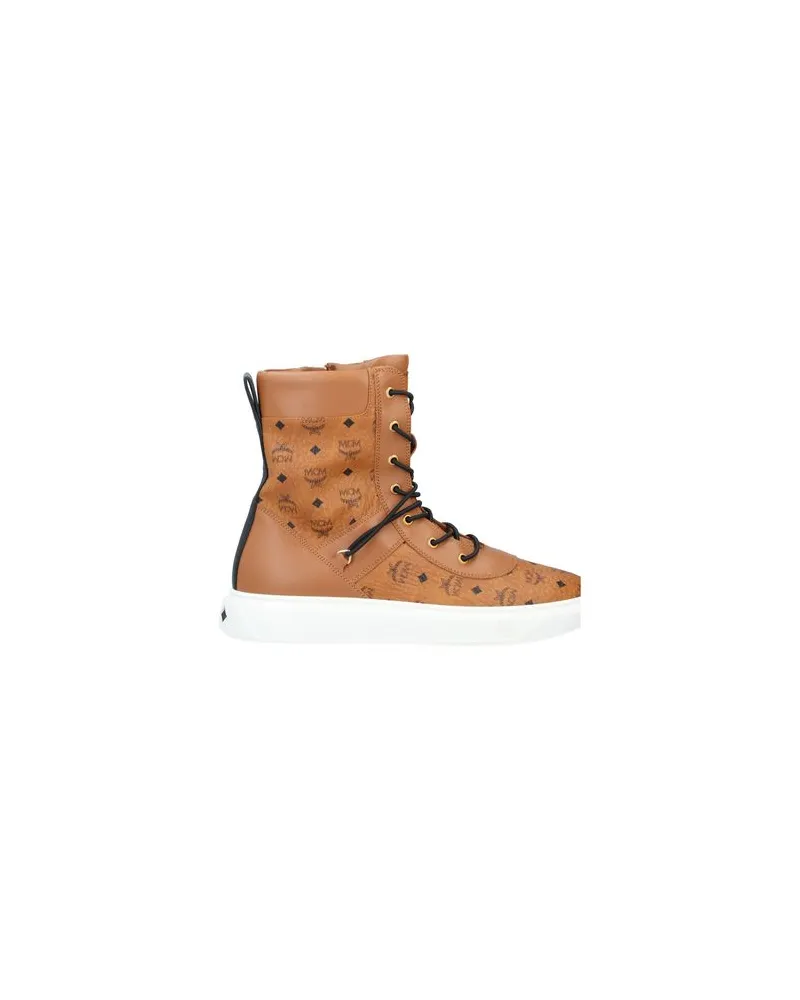 MCM SCHUHE - Stiefelettenauf YOOX.COM Kamel