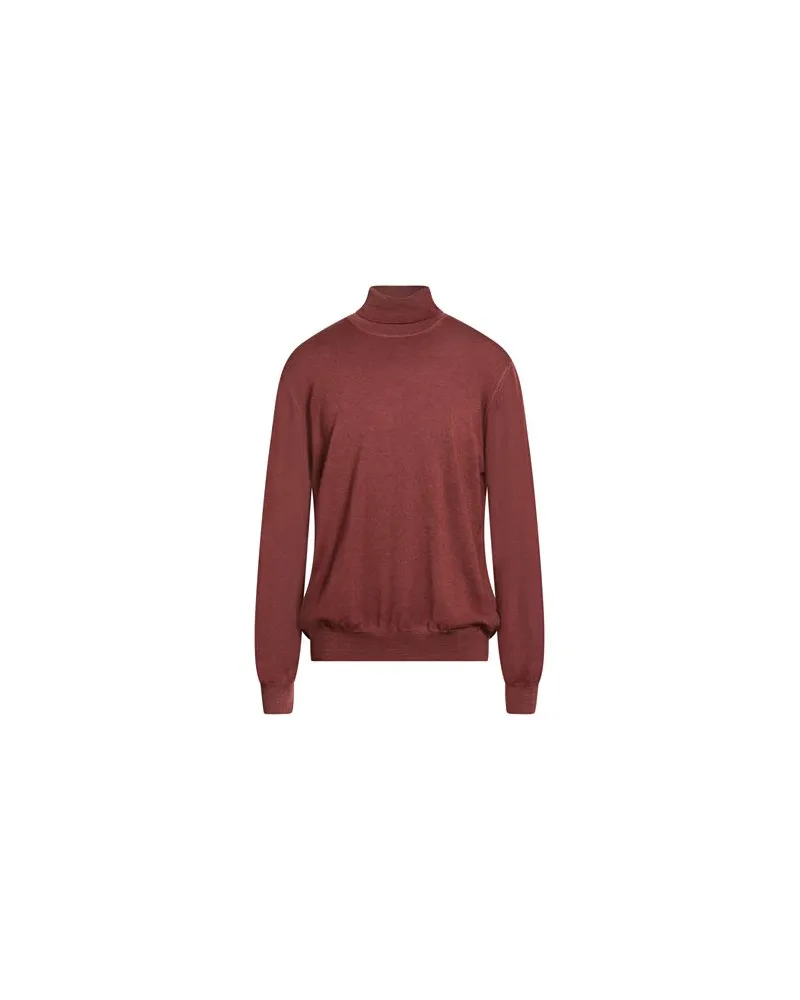 Gran Sasso STRICKWAREN - Rollkragenpulloverauf YOOX.COM Ziegelrot