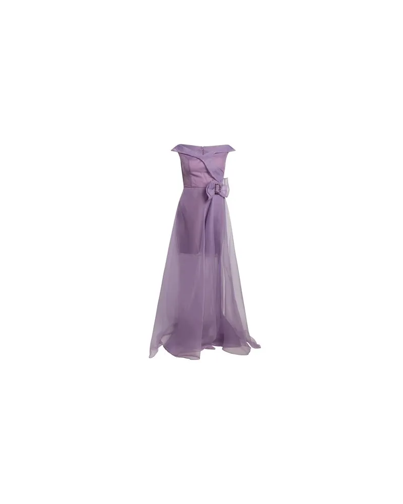 Mikael Aghal KLEIDER - Maxi-Kleiderauf YOOX.COM Lila