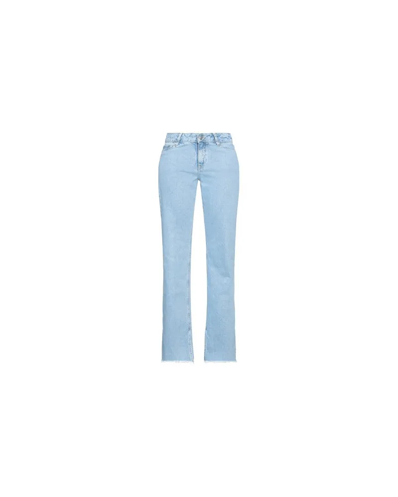 NA-KD HOSEN & RÖCKE - Jeanshosenauf YOOX.COM Blau