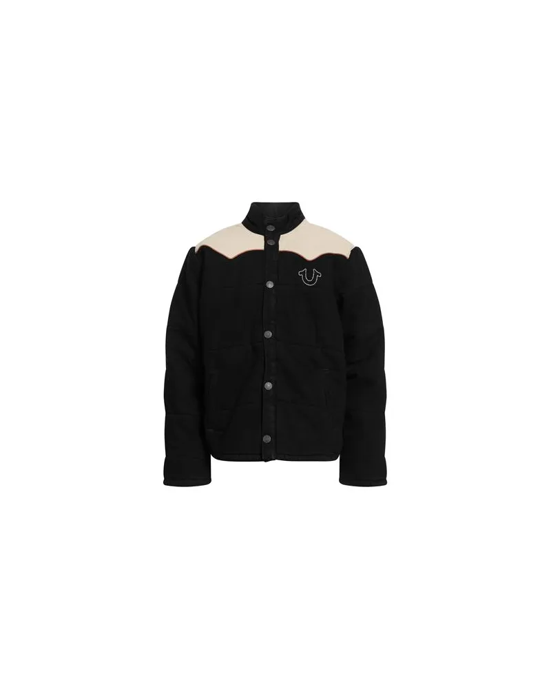 True Religion JACKEN & MÄNTEL - Jeansjacken/Mäntelauf YOOX.COM Schwarz