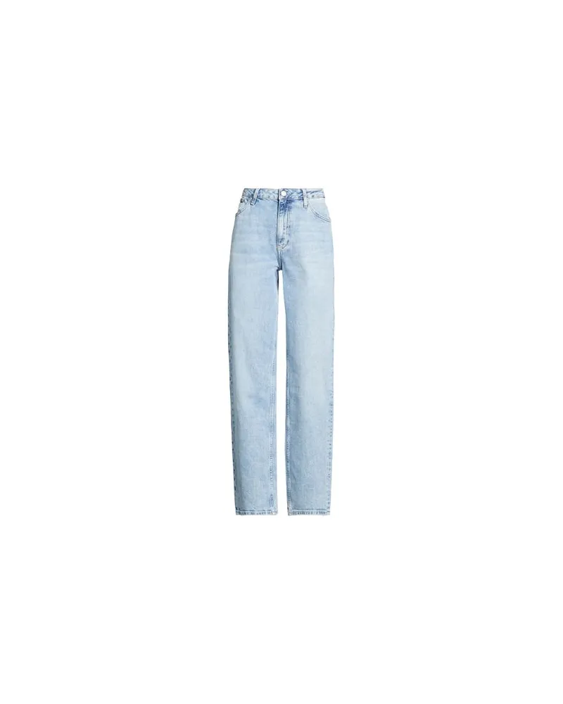 Calvin Klein HOSEN & RÖCKE - Jeanshosenauf YOOX.COM Blau