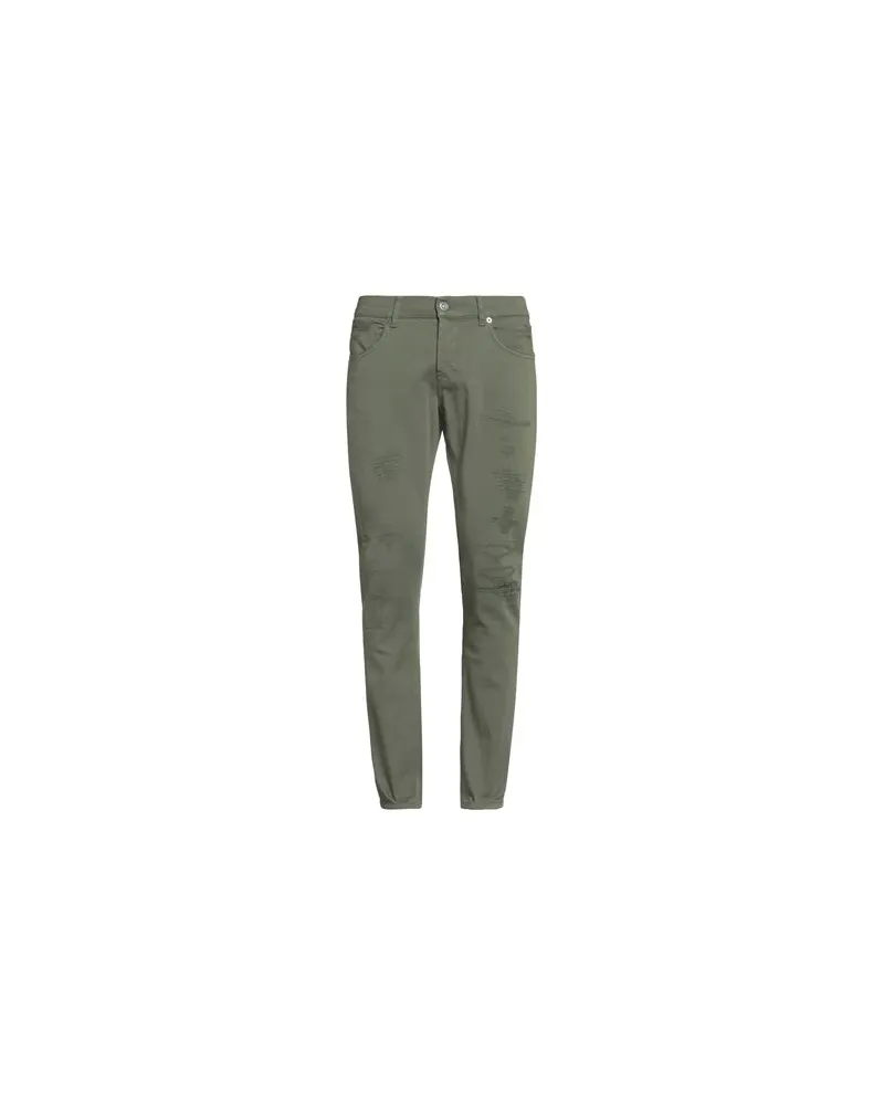 Dondup HOSEN & RÖCKE - Hosenauf YOOX.COM Militärgrün
