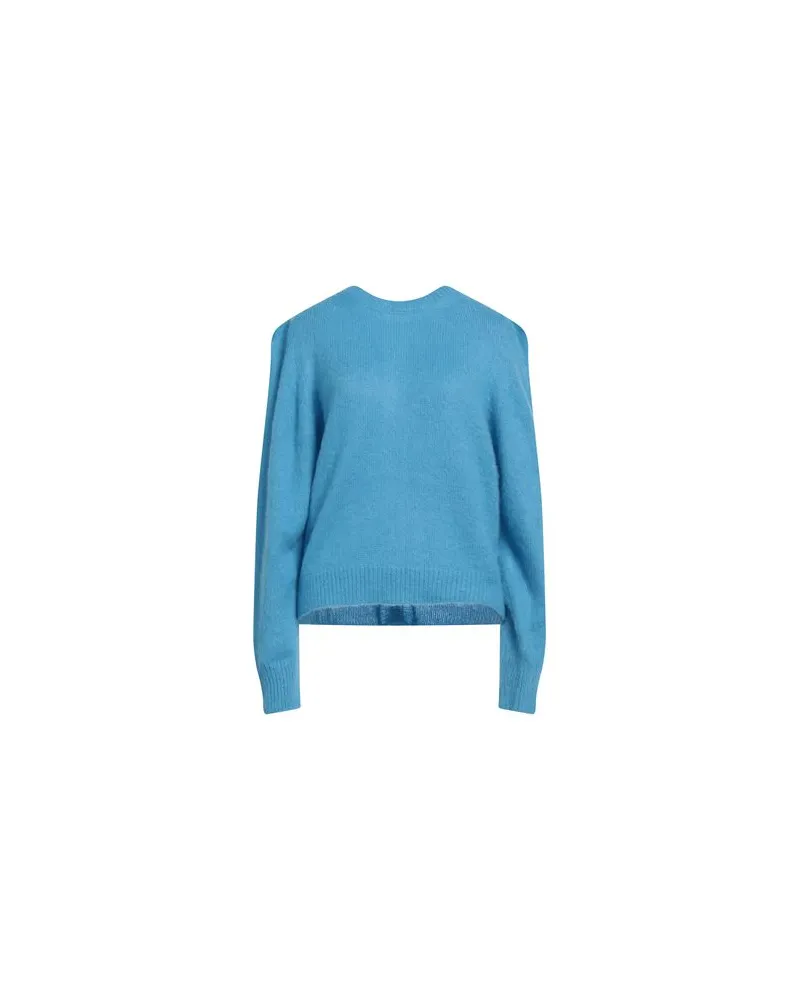 Semicouture STRICKWAREN - Pulloverauf YOOX.COM Azurblau