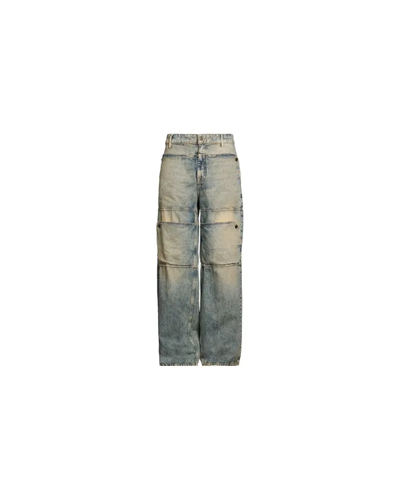 Guess HOSEN & RÖCKE - Jeanshosenauf YOOX.COM Blau