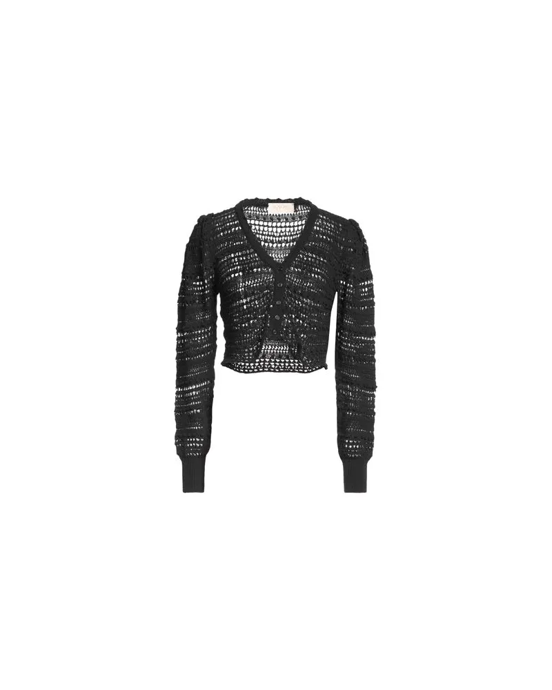 Kaos STRICKWAREN - Strickjackenauf YOOX.COM Schwarz