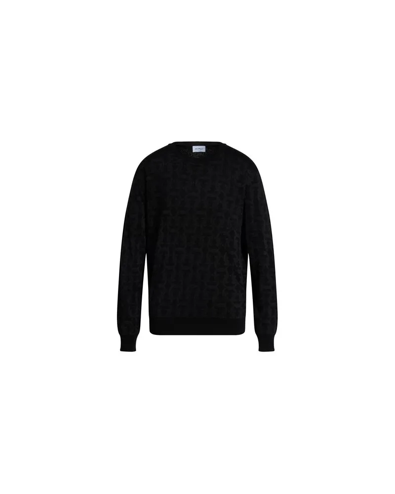 Ferragamo STRICKWAREN - Pulloverauf YOOX.COM Schwarz