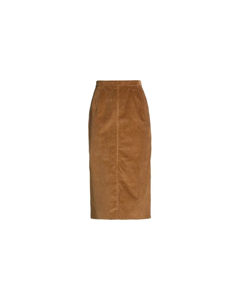N° 21 HOSEN & RÖCKE - Midi-Röckeauf YOOX.COM Braun
