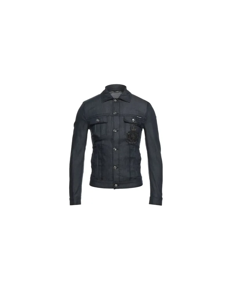 Dolce & Gabbana JACKEN & MÄNTEL - Jeansjacken/Mäntelauf YOOX.COM Blau