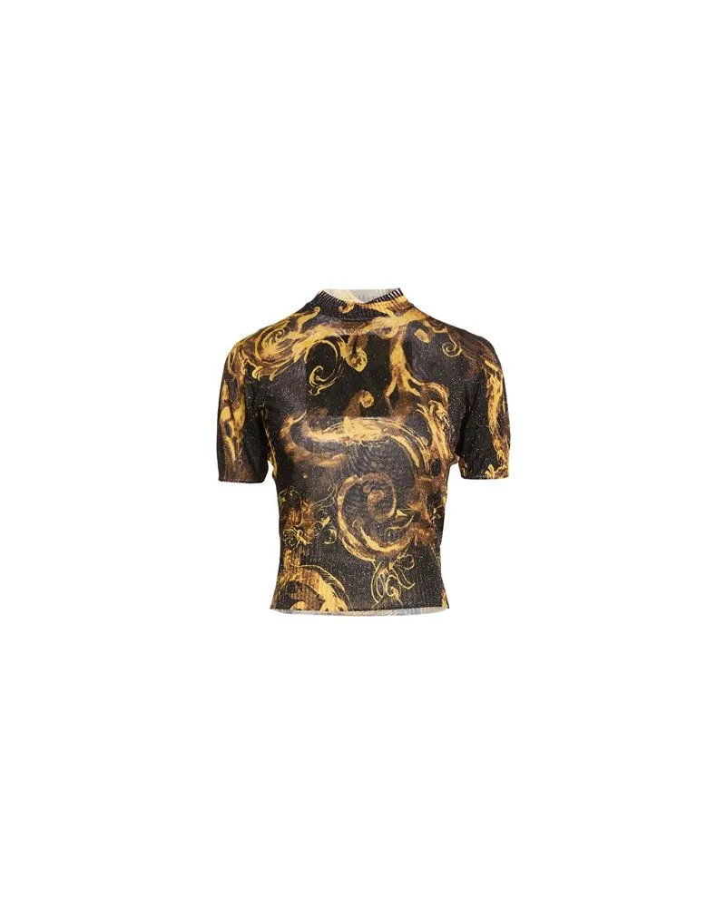 Versace Jeans STRICKWAREN - Rollkragenpulloverauf YOOX.COM Schwarz