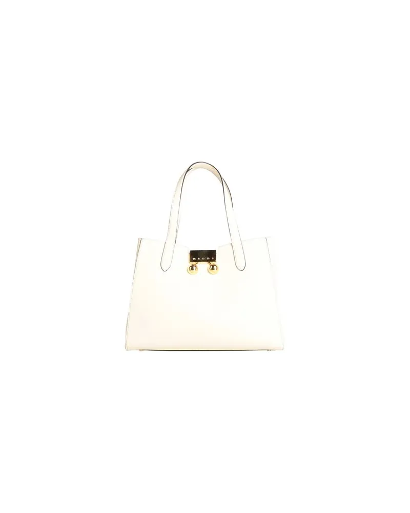 Marni TASCHEN - Handtaschenauf YOOX.COM Cremeweiß
