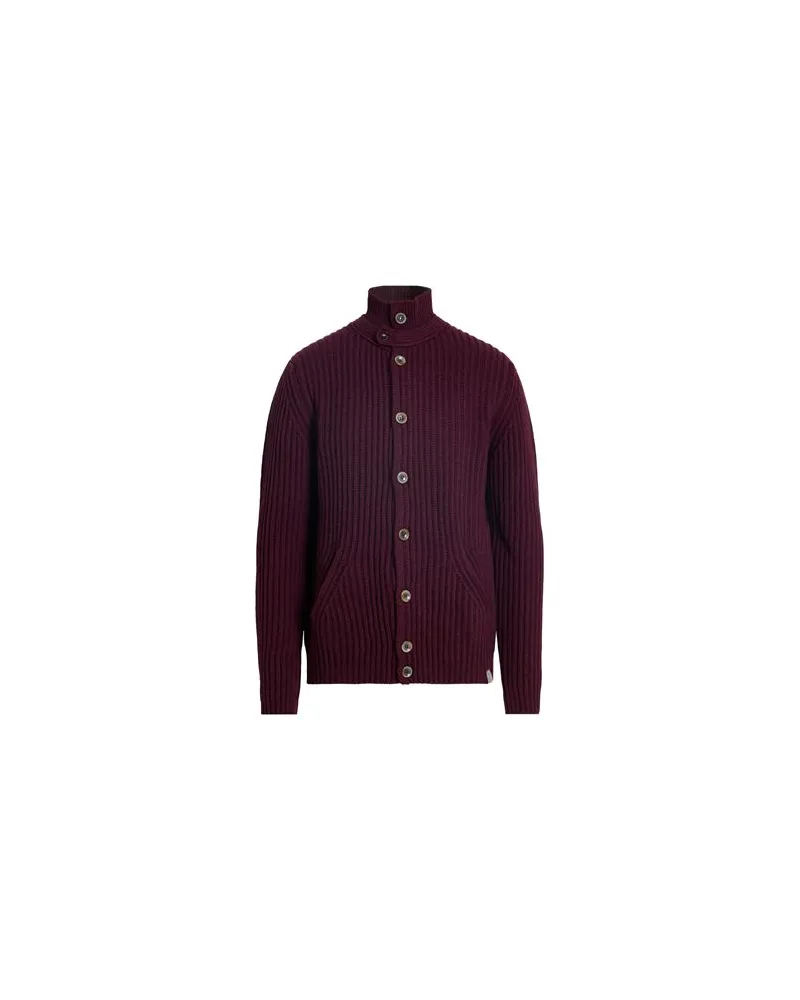 Harmont & Blaine STRICKWAREN - Strickjackenauf YOOX.COM Pflaume