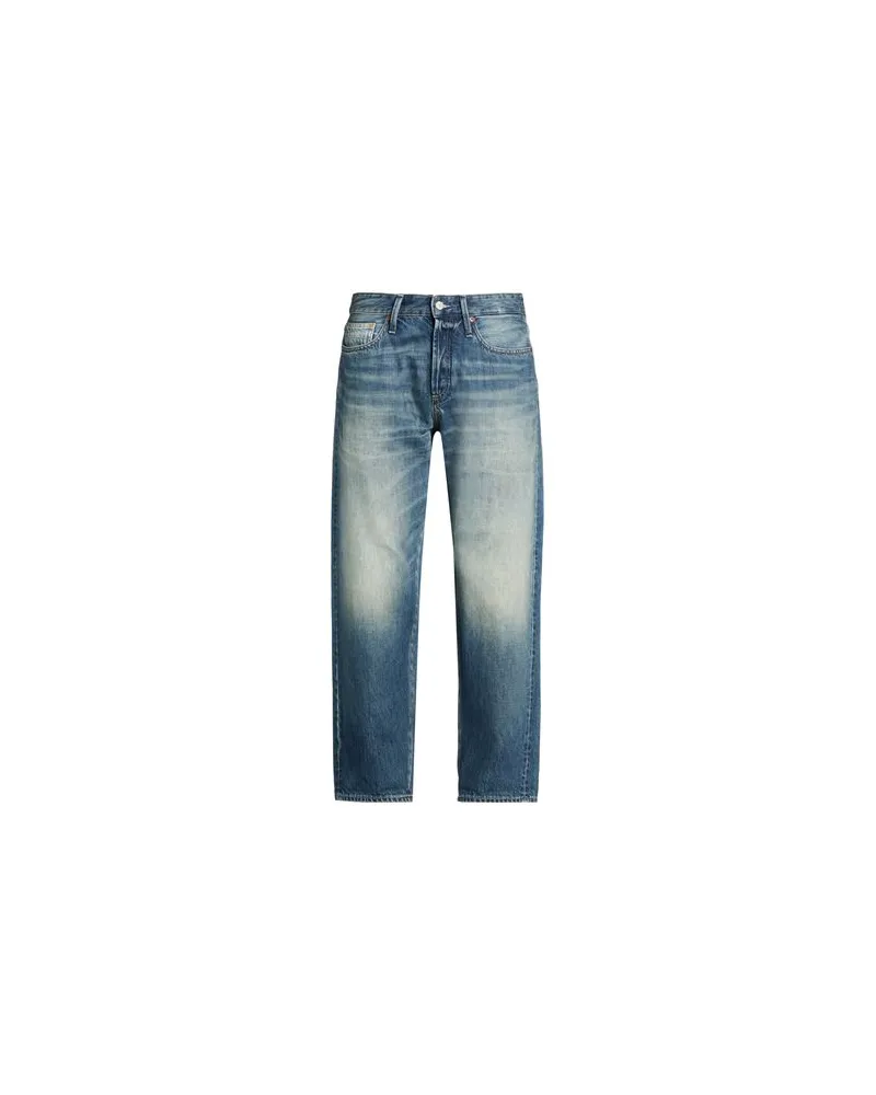 DENHAM HOSEN & RÖCKE - Jeanshosenauf YOOX.COM Blau