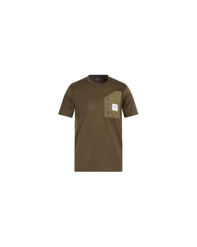 Paul & Shark TOPS - T-shirtsauf YOOX.COM Militärgrün