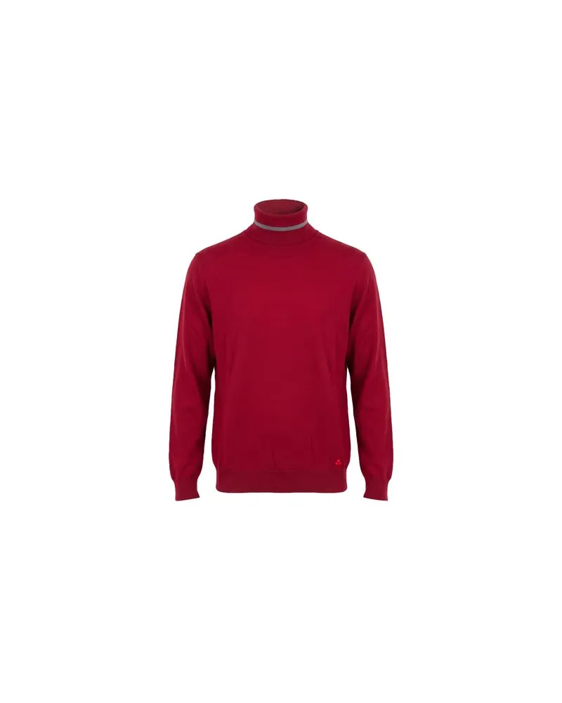 Peuterey STRICKWAREN - Rollkragenpulloverauf YOOX.COM Rot