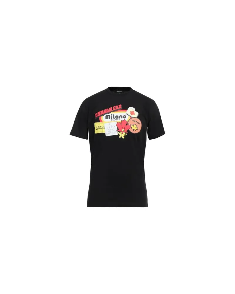 Dsquared2 TOPS - T-shirtsauf YOOX.COM Schwarz