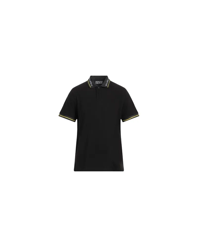 Versace Jeans TOPS - Poloshirtsauf YOOX.COM Schwarz
