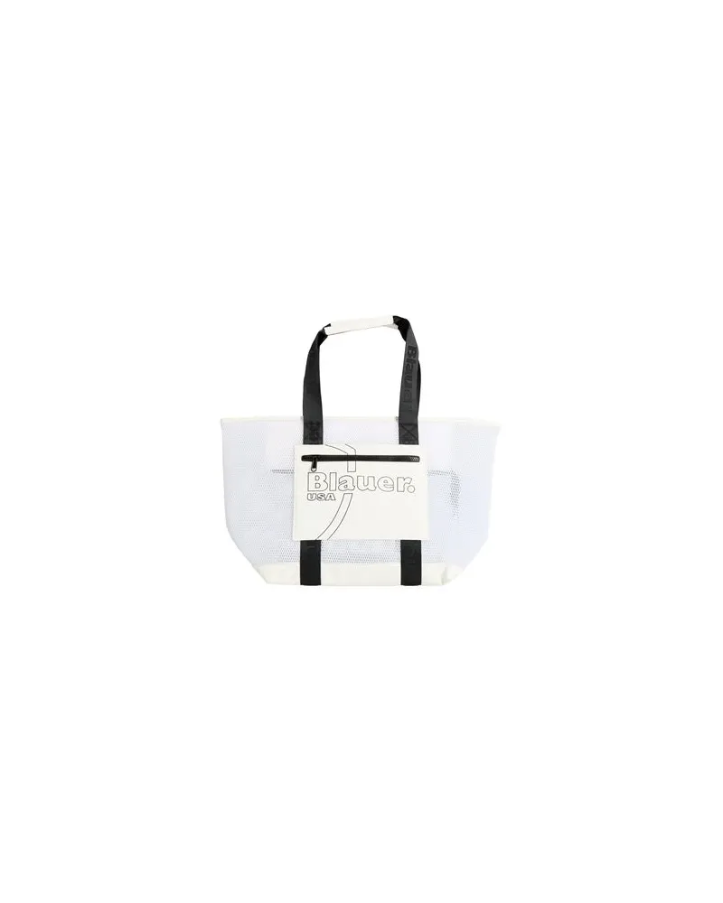 Blauer TASCHEN - Handtaschenauf YOOX.COM Weiß