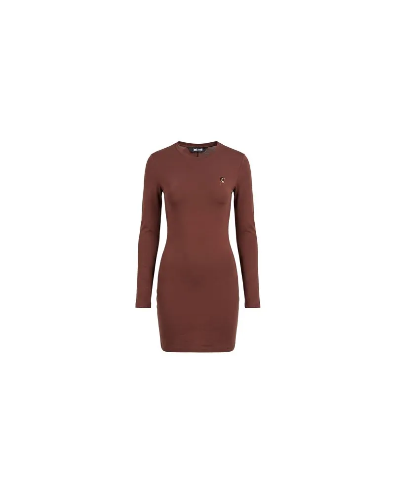 Just Cavalli KLEIDER - Mini-Kleiderauf YOOX.COM Braun