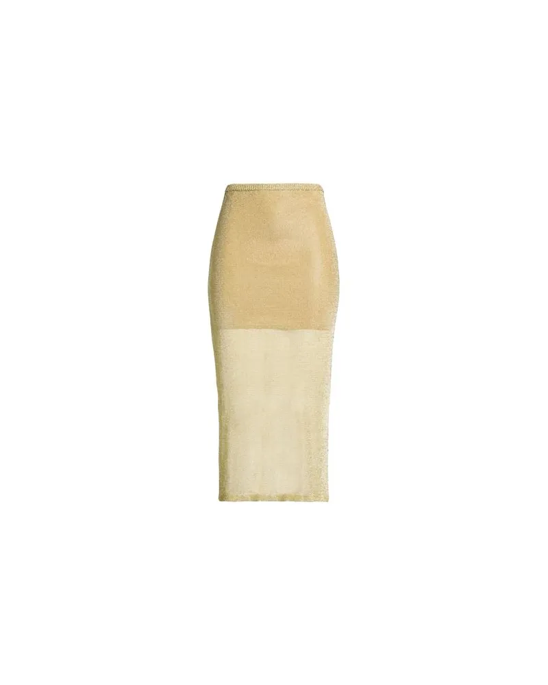 Cult Gaia HOSEN & RÖCKE - Midi-Röckeauf YOOX.COM Gold