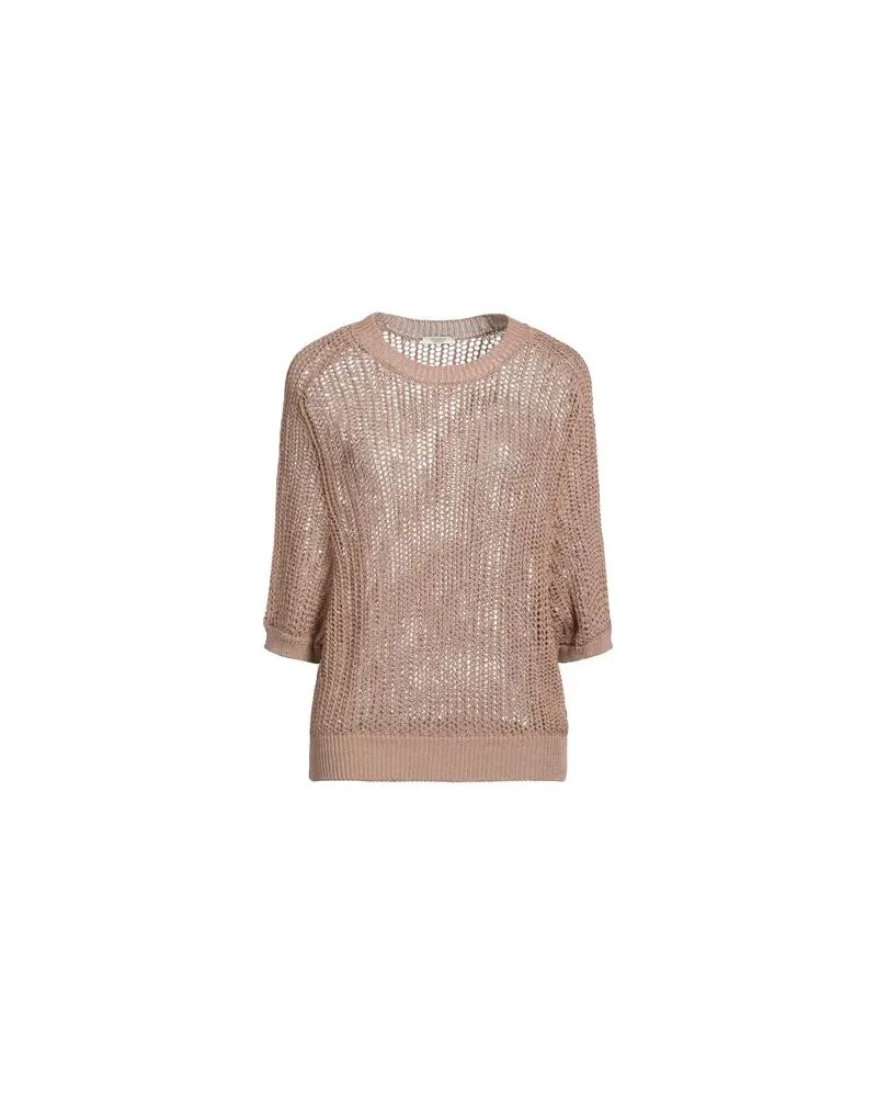 Peserico STRICKWAREN - Pulloverauf YOOX.COM Hellbraun