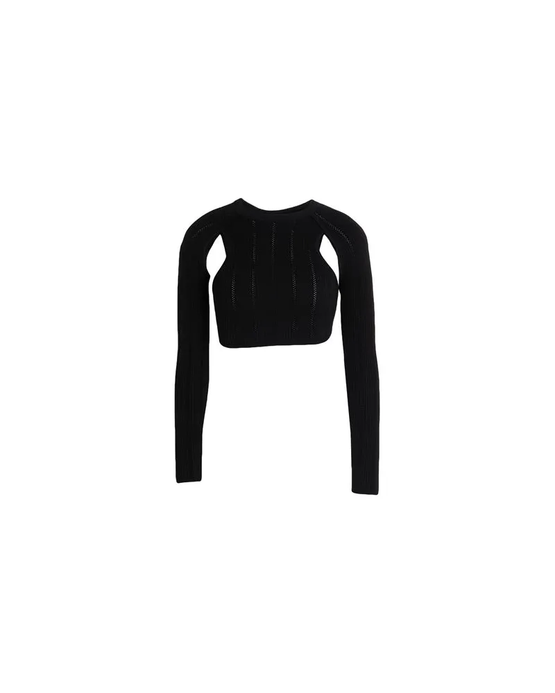 Elisabetta Franchi STRICKWAREN - Pulloverauf YOOX.COM Schwarz