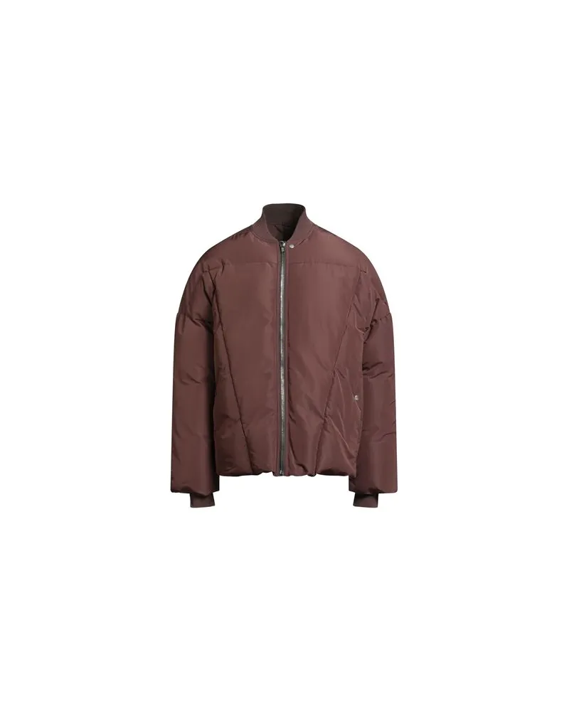 Rick Owens JACKEN & MÄNTEL - Pufferjacken & Daunenjackenauf YOOX.COM Schokobraun
