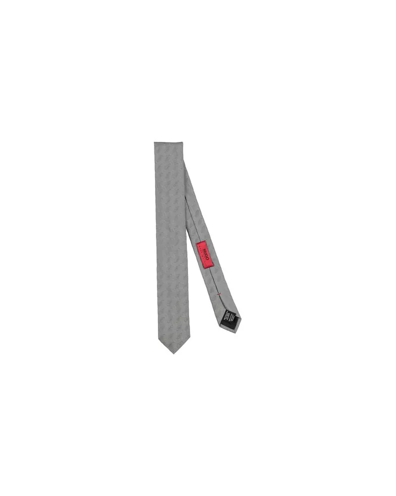 HUGO BOSS ACCESSOIRES - Krawatten & Fliegenauf YOOX.COM Grau