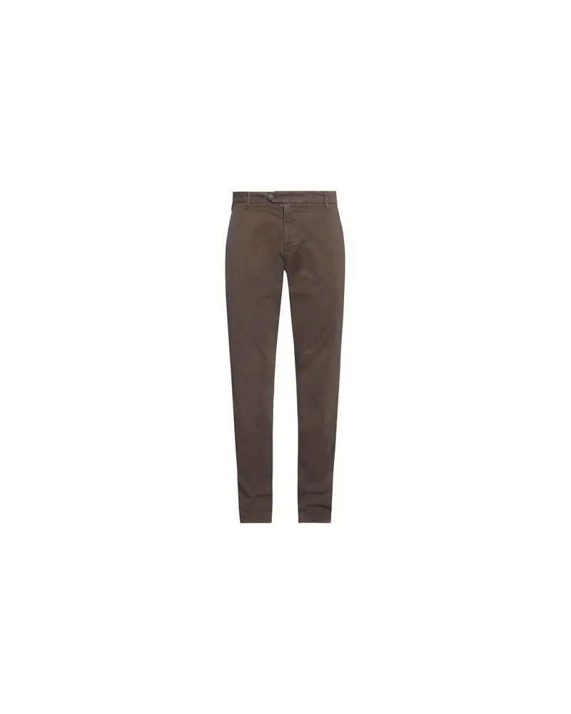 Roy Roger's HOSEN & RÖCKE - Hosenauf YOOX.COM Dunkelbraun