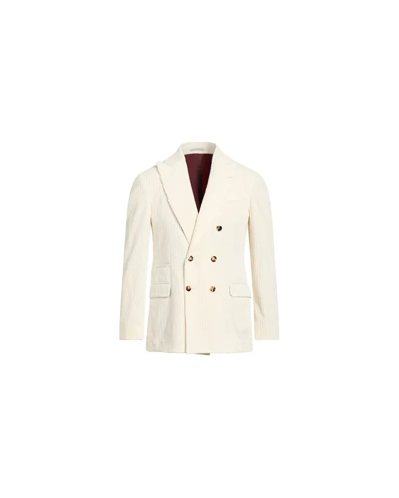 Brunello Cucinelli ANZÜGE und CO-ORDS - Blazersauf YOOX.COM Elfenbein