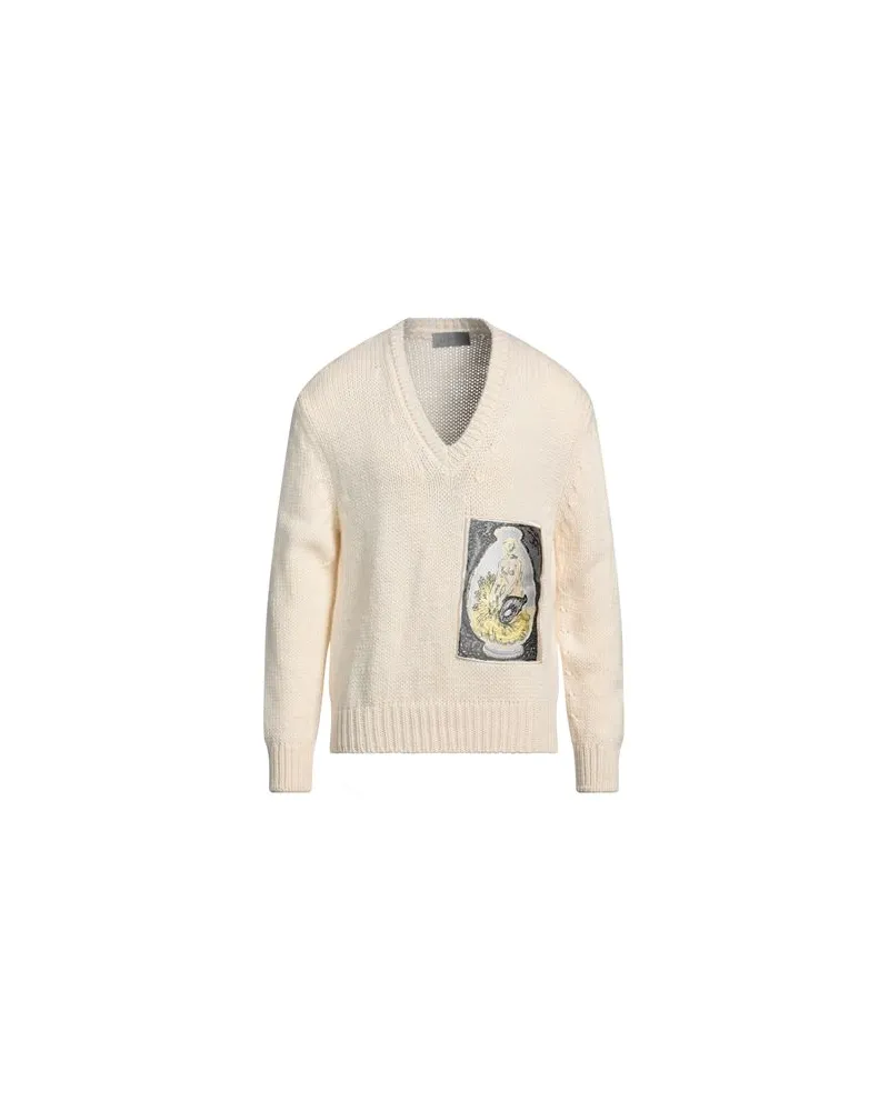 Dior STRICKWAREN - Pulloverauf YOOX.COM Elfenbein