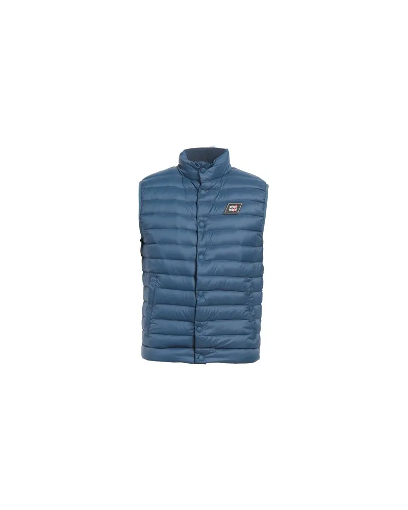 AFTER/LABEL JACKEN & MÄNTEL - Pufferjacken & Daunenjackenauf YOOX.COM Blau