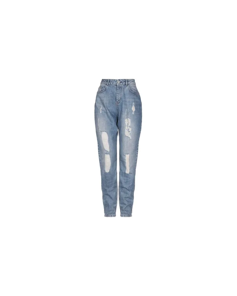 Twin-Set HOSEN & RÖCKE - Jeanshosenauf YOOX.COM Blau