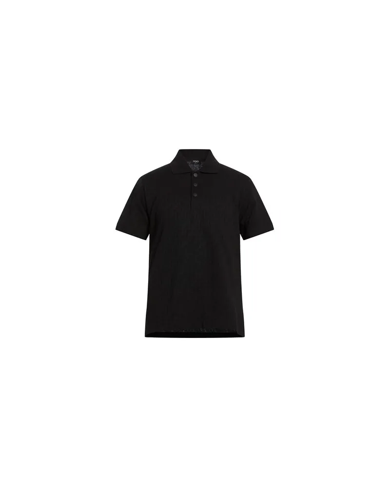 Fendi TOPS - Poloshirtsauf YOOX.COM Schwarz