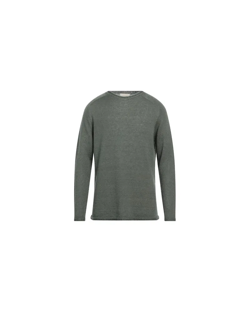 120% Lino STRICKWAREN - Pulloverauf YOOX.COM Militärgrün