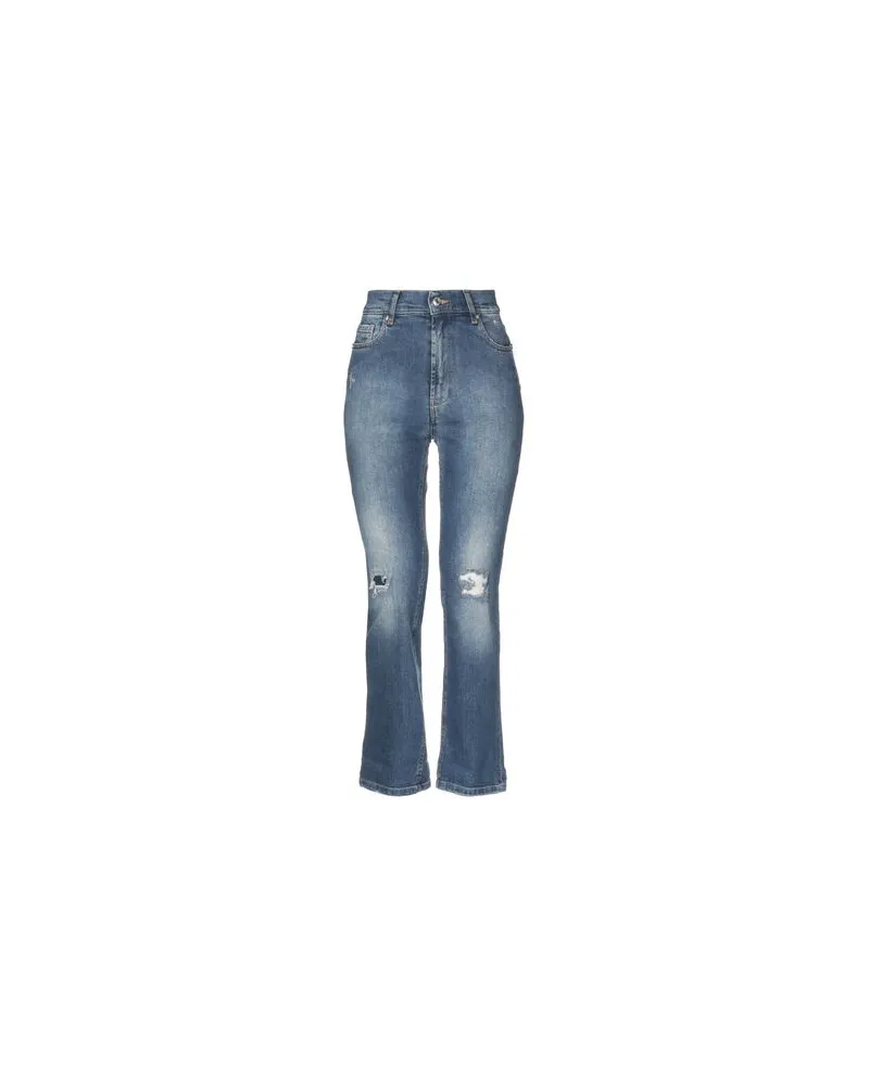 Massimo Rebecchi HOSEN & RÖCKE - Jeanshosenauf YOOX.COM Blau