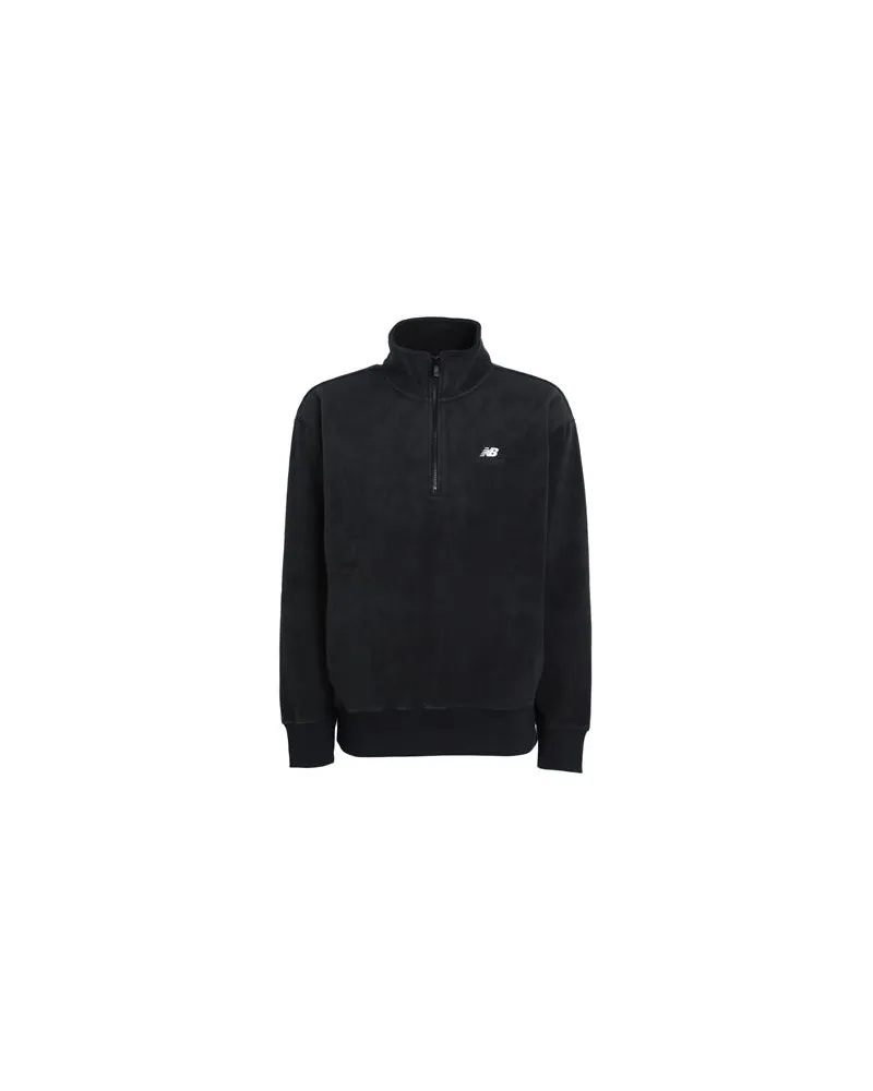 New Balance Athletics Polar Fleece 1/4 Zip  - Athletics Polar Fleece 1/4 Zip - TOPS - Sweatshirtsauf YOOX.COM Schwarz