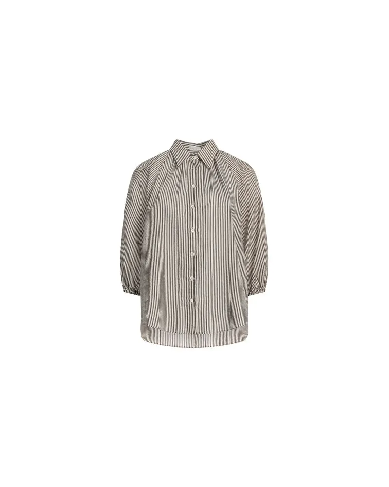 Brunello Cucinelli TOPS - Hemdenauf YOOX.COM Braungrau