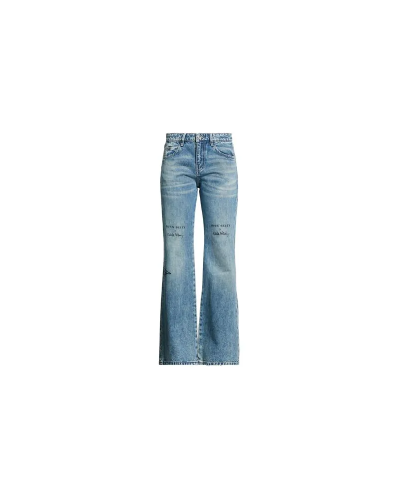 Miss Sixty HOSEN & RÖCKE - Jeanshosenauf YOOX.COM Blau